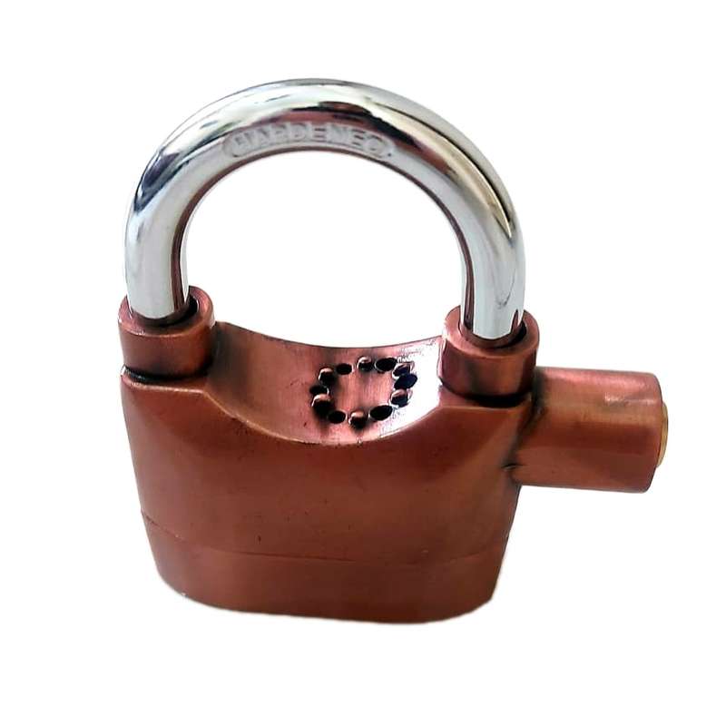 قفل آویز مدل دزدگیردار BRNZ