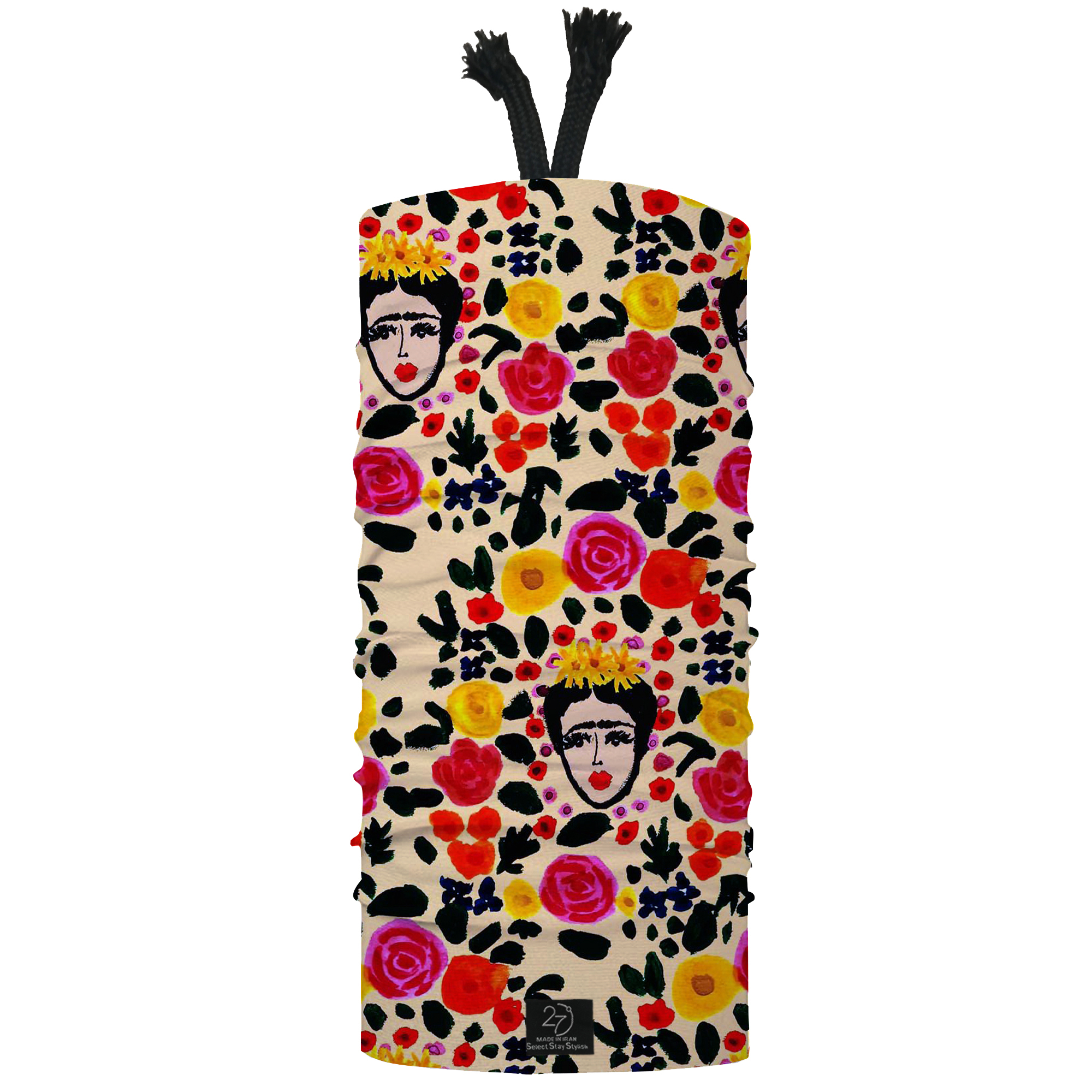  دستمال سر و گردن 27 طرح فریدا کد Bb14