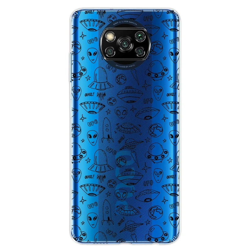 کاور مگافون طرح یوفو مدل C46-B مناسب برای گوشی موبایل شیائومی Poco X3 / X3 NFC / X3 PRO