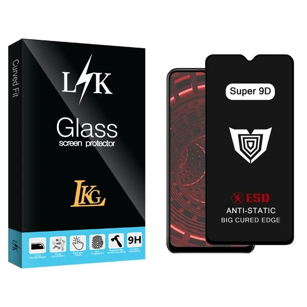 محافظ صفحه نمایش ال کا جی مدل LKK Super_9D مناسب برای گوشی موبایل سامسونگ Galaxy A12/A13