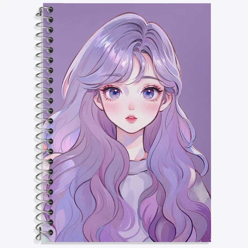 دفتر لغت 50 برگ خندالو طرح دخترانه کد N1739