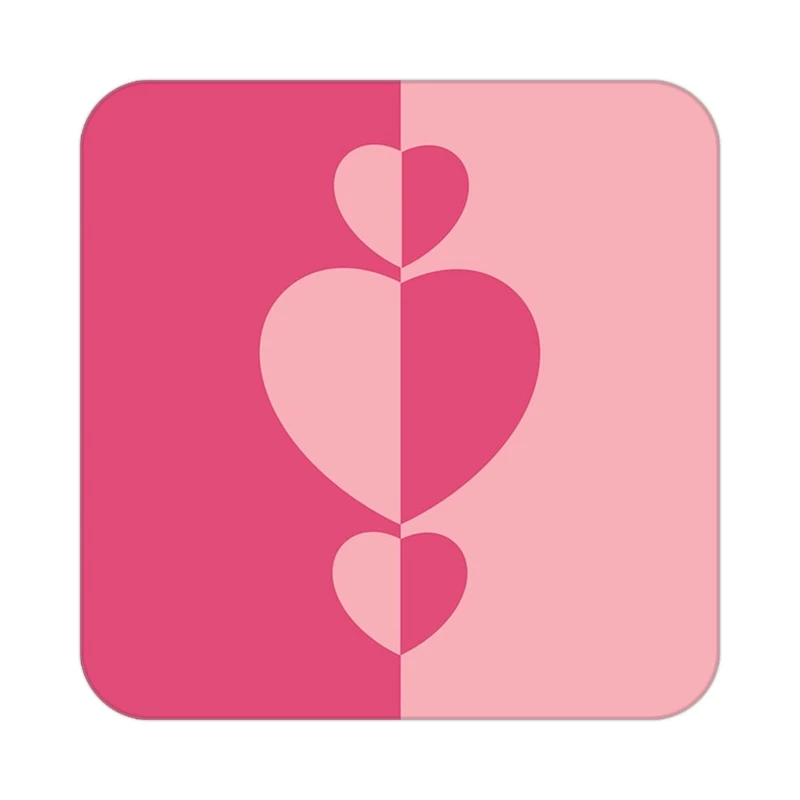 زیر لیوانی کاکتی طرح عاشقانه مدل mp37529