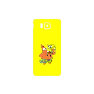 MAHOOT SpongeBob SquarePants Cover Sticker for Samsung Galaxy Alpha