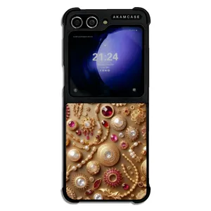 AKAM AMC-WSGZFLIP5-JWELERY-16 Cover For Samsung Galaxy Z Flip 5