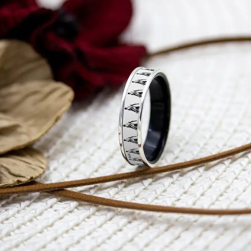 انگشتر ناکسیگو مدل شب تاب طرح کریستیانو رونالدو کد RB15694