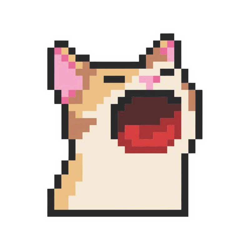 استیکر لپ تاپ مدل گربه کد 0039