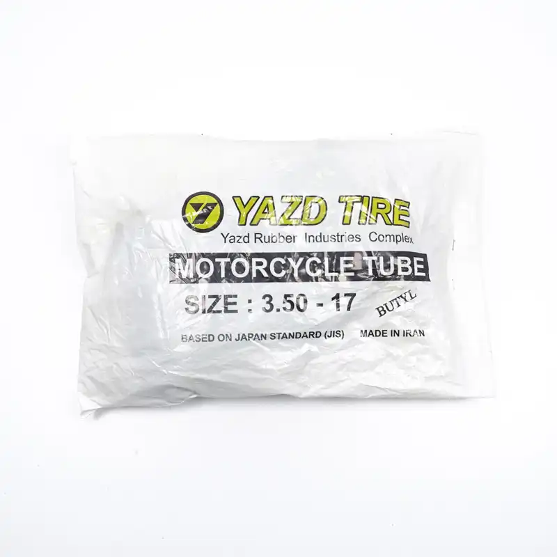 تیوب موتور سیکلت یزد
تایر مدل 350/18 کد 102010007 مناسب برای تریل
