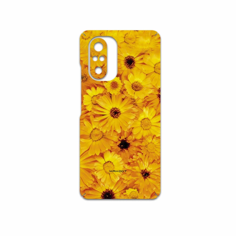 برچسب پوششی ماهوت مدل Yellow-Flower مناسب برای گوشی موبایل شیائومی Mi 11i