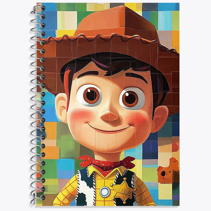 دفتر نت موسیقی 50 برگ خندالو طرح کابوی داستان اسباب بازی ها کد N2140