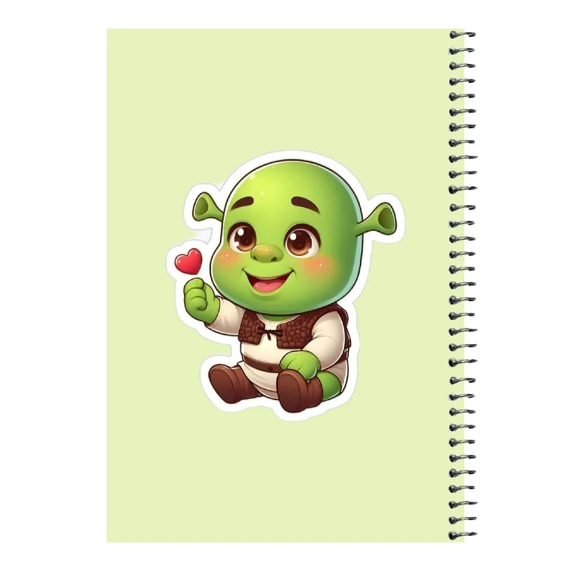 دفتر مشق 80 برگ اس جی مدل شرک   