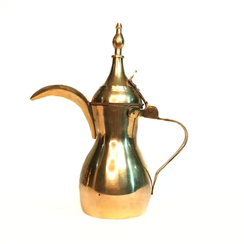قهوه جوش برنجی مدل دله عربی