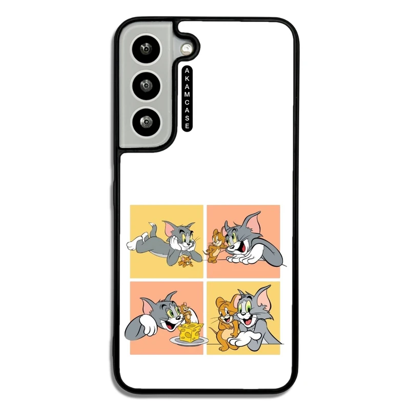 کاور آکام مدل AMC-WSGS22-TOM & JERRY8 مناسب برای گوشی موبایل سامسونگ Galaxy S22