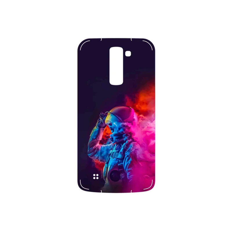 برچسب پوششی ماهوت مدل Smoke Rainbow Digital Art 1 مناسب برای گوشی موبایل ال جی K10