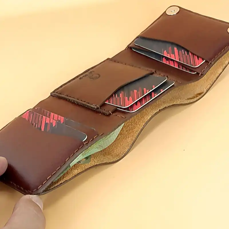 کیف پول خانه چرم آنا مدل 33301