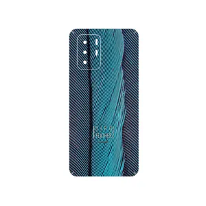 MAHOOT Turquoise feathers Cover Sticker for Xiaomi Poco X3 GT 5G