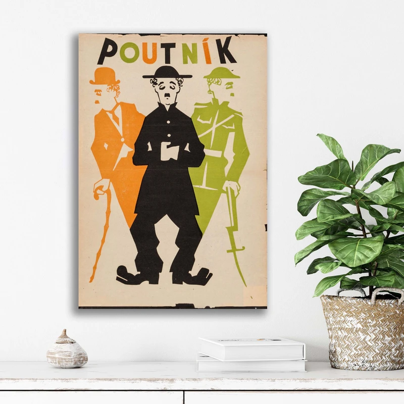 تابلو شاسی آتریسا مدل چارلی چاپلینCharles Chaplin