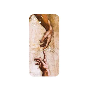 MAHOOT The Creation of Adam of MichelAnge Cover Sticker for Apple iPhone 12