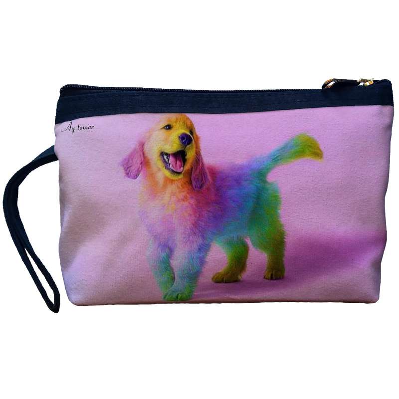 کیف لوازم آرایش زنانه آی تمر مدل سگ کد 226