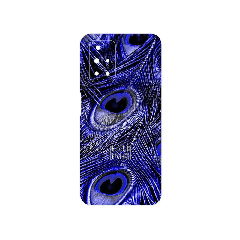 برچسب پوششی ماهوت مدل Purple Feather مناسب برای گوشی موبایل شیائومی Redmi 10
