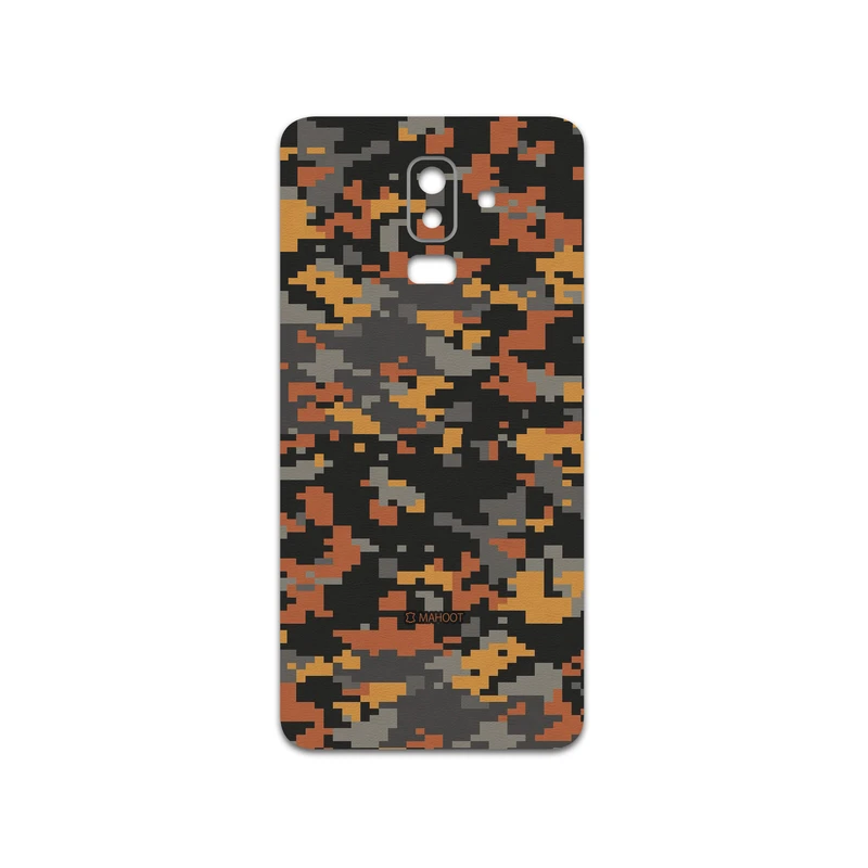 برچسب پوششی ماهوت مدل Army-Autumn-pixel مناسب برای گوشی موبایل سامسونگ Galaxy J8