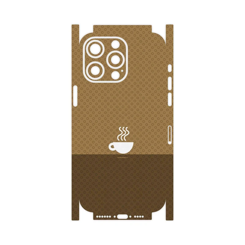 برچسب پوششی ماهوت مدل Minimal Cup of Coffee Icon-FullSkin مناسب برای گوشی موبایل اپل iPhone 15 Pro Max