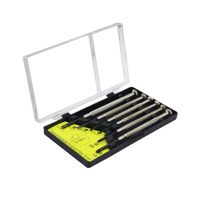 پیچ گوشتی ساعتی مدل YP-06  مجموعه 6 عددی