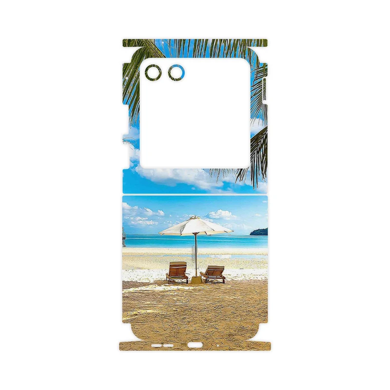 برچسب پوششی ماهوت مدل Beach-FullSkin مناسب برای گوشی موبایل موتورولا Razr 40 Ultra