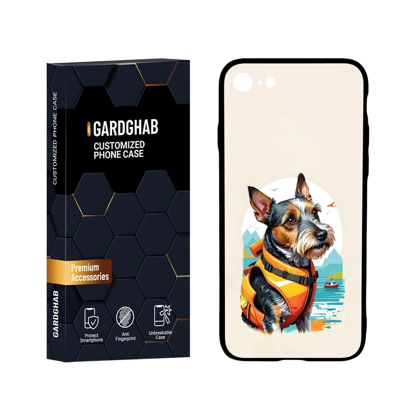 کاور گارد قاب مدل هنری مناسب برای گوشی موبایل اپل iPhone 7 / 8 / SE 2020 / SE 2022 