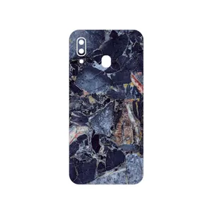 MAHOOT Broken black marble Cover Sticker for Samsung Galaxy M10s