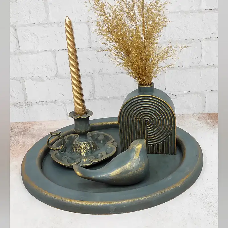 ست 4 تکه دکوری مدل پتینه کد35