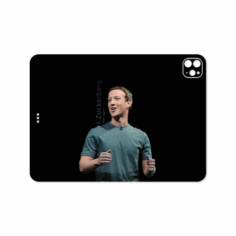 برچسب پوششی ماهوت مدل Mark Zuckerberg مناسب برای تبلت اپل iPad Pro 11 (GEN 2) 2020 A2231