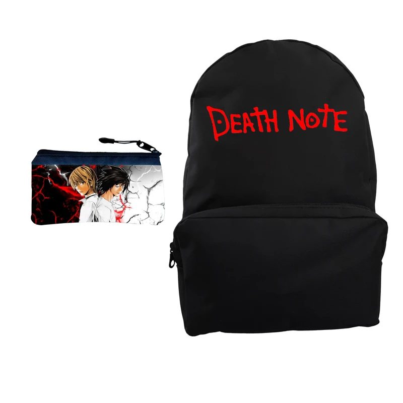 کوله پشتی مدل دفتر مرگ کد KP-321 به همراه جامدادی