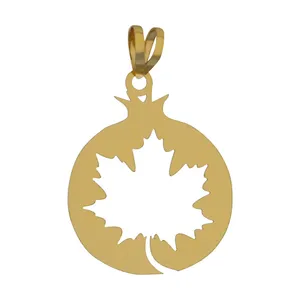 آویز گردنبند طلا 18 عیار زنانه الن نار مدل ELN1676