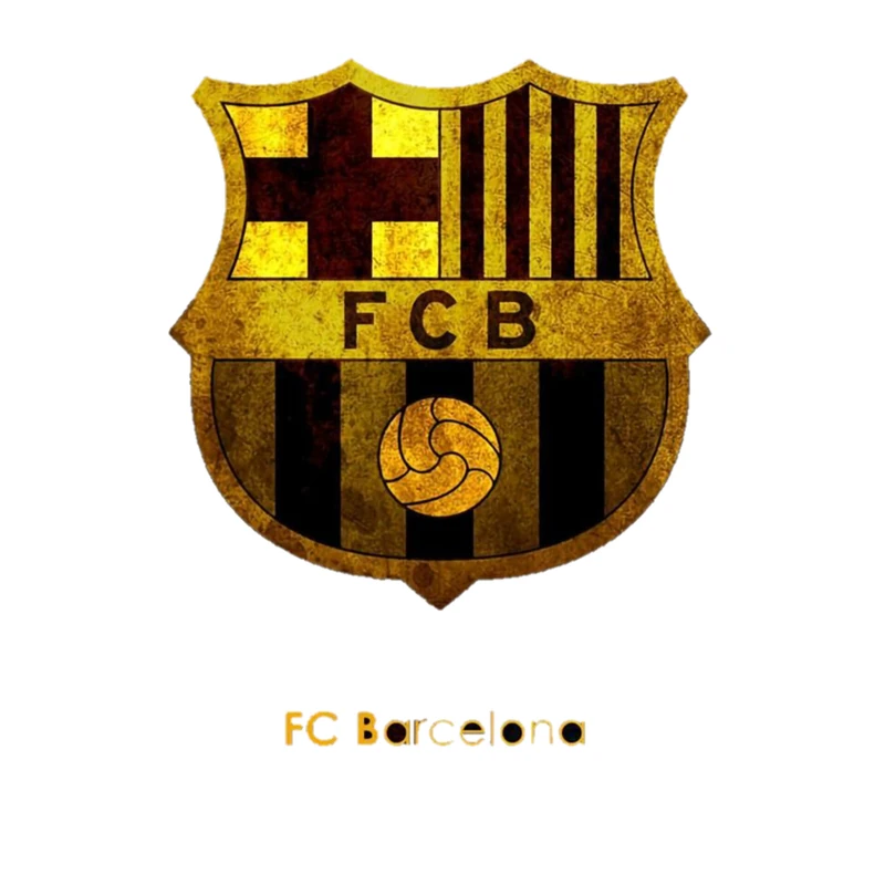 استیکر پارچه و لباس پاد آفرین مدل فوتبالی بارسلونا کد 4236