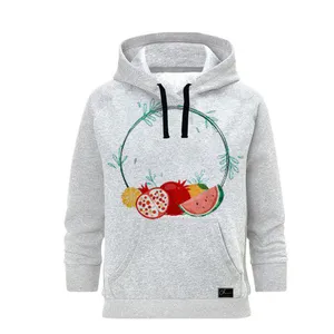 هودی زنانه مدل یلدا کد M81 رنگ طوسی