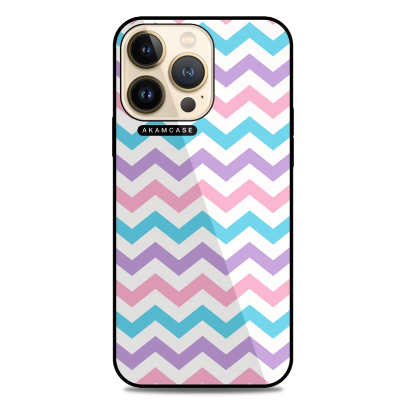 کاور آکام مدل AMC-WA13PRO-PASTEL PATTERN13 مناسب برای گوشی موبایل اپل iPhone 13 Pro