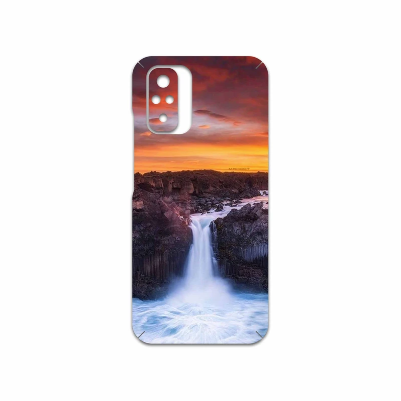 برچسب پوششی ماهوت مدل Waterfall مناسب برای گوشی موبایل شیائومی Redmi Note 10