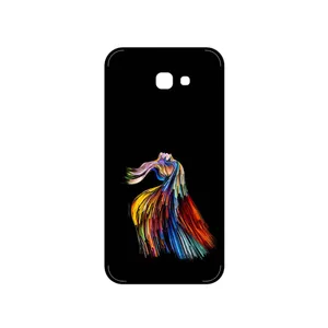 MAHOOT Rainbow Hair Digital Art Cover Sticker for Samsung Galaxy A7 2017