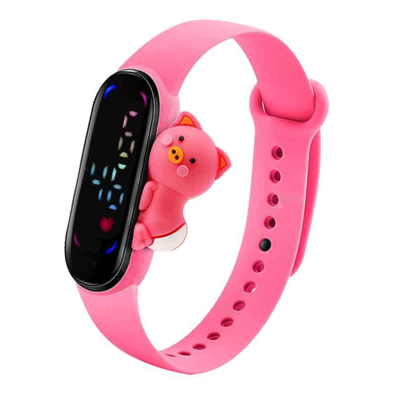 ساعت مچی دیجیتال بچگانه مدل مسیر طرح پلنگ خوک ساعت مچی دیجیتال بچگانه مدل مسیر طرح پلنگ خوک