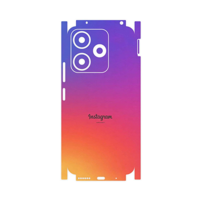 برچسب پوششی ماهوت مدل Instagram-FullSkin مناسب برای گوشی موبایل شیائومی Redmi 13x