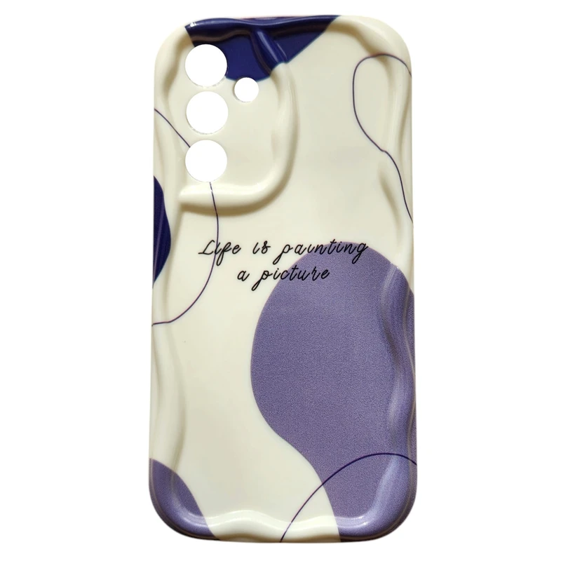 کاور مدل پاستیلی طرح مدرن مناسب برای گوشی موبایل سامسونگ Galaxy A25