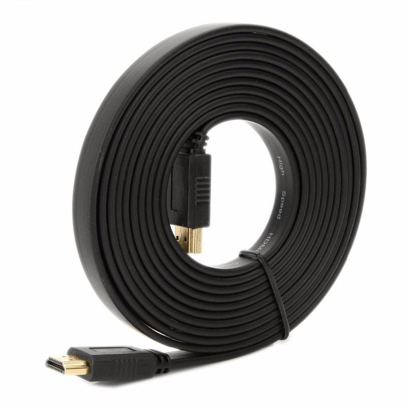کابل HDMI دبلیو دی مدل FLAT طول 5 متر