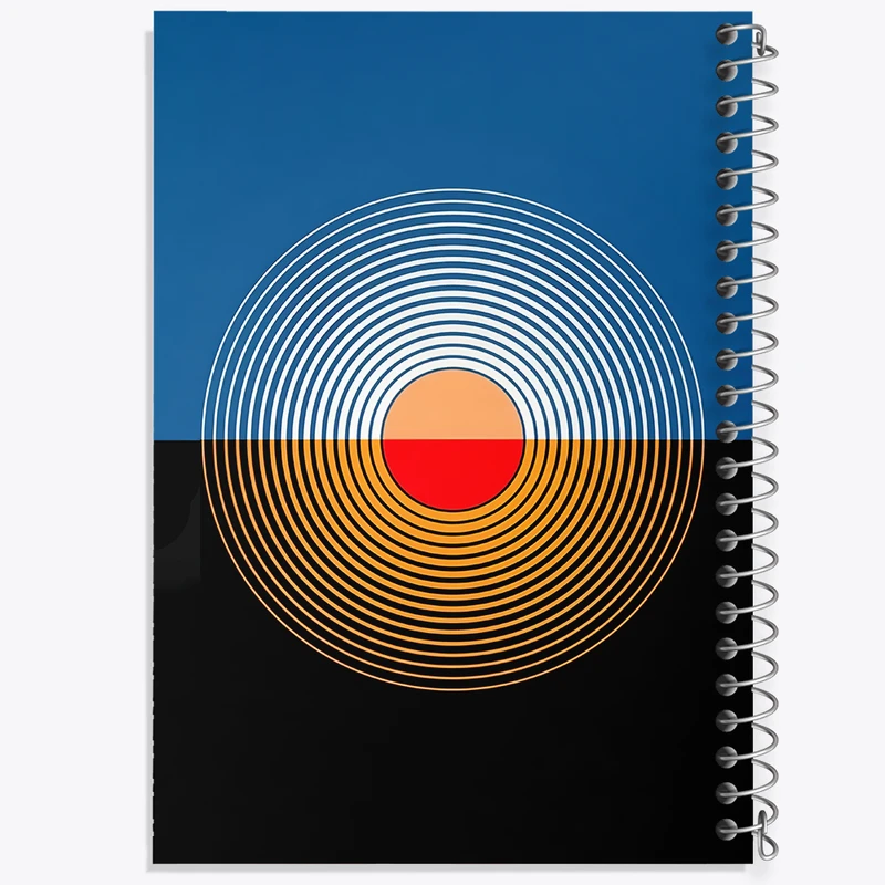 دفتر شطرنجی 50 برگ خندالو طرح مدرن کد N5479