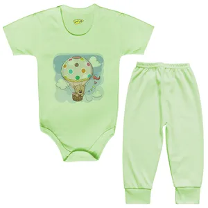 ست بادی و شلوار نوزادی کارانس مدل BSTG-3244