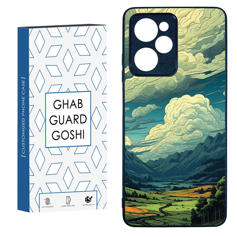 کاور قاب گارد گوشی طرح منظره کد TPU-172 مناسب برای گوشی موبایل شیائومی  POCO X5 PRO