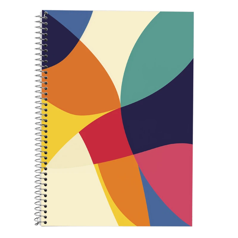 دفتر زبان 50 برگ مدوپد مدل سه خط طرح فانتزی کد DF13759