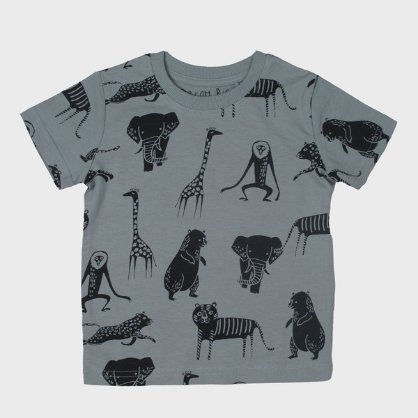 تی شرت آستین کوتاه بچگانه نکست مدل حیوانات