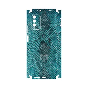MAHOOT Blue Snake Skin-FullSkin Cover Sticker for Xiaomi Redmi Note 9 4G