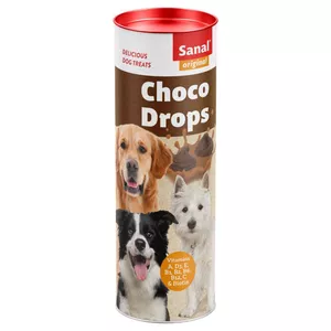 تشویقی سگ سانال مدل Choco Drops وزن 250 گرم