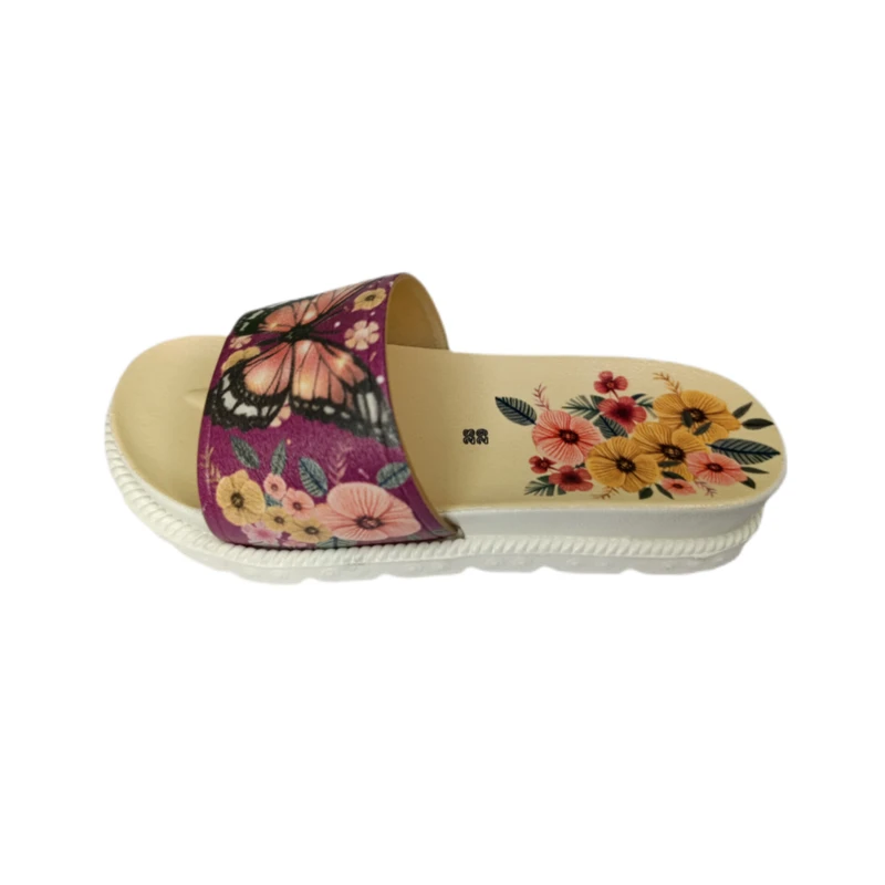 دمپایی دخترانه باما مدل پروانه کد MA-158